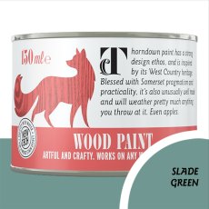 Thorndown Wood Paint 150ml - Slade Green - Pot shot