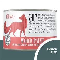Thorndown Wood Paint 150ml - Avalon Blue - Pot shot
