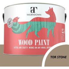 Thorndown Wood Paint 2.5 Litres - Tor Stone - Pot shot