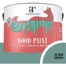 Thorndown Wood Paint 2.5 Litres - Slade Green - Pot shot