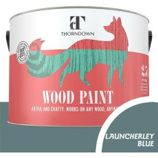 Thorndown Wood Paint 2.5 Litres - Launcherly Blue - Pot shot
