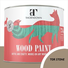 Thorndown Wood Paint 750ml - Tor Stone - Pot shot
