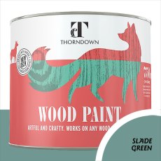 Thorndown Wood Paint 750ml - Slade Green - Pot shot