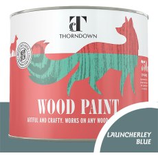 Thorndown Wood Paint 750ml - Launcherly Blue - Pot shot