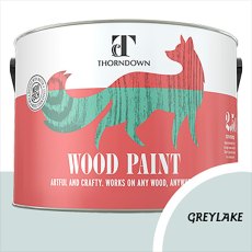 Thorndown Wood Paint 2.5 Litres - Greylake - Pot shot
