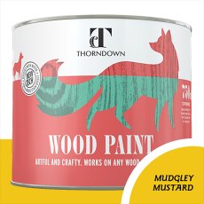 Thorndown Wood Paint 750ml - Mudgley Mustard - Pot shot