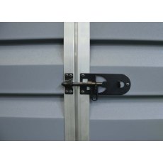 Palram Voyager Tool Store - Grey - hasp and staple for padlock (padlock not included)