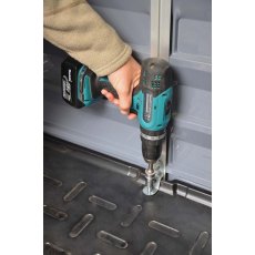 Palram Voyager Tool Store - Grey - ground fixing