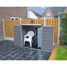 Palram Voyager Tool Store - Grey - storing garden chairs