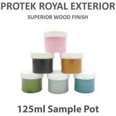 Protek Royal Exterior Paint 125ml - Anthracite Grey Colour Sample Pot