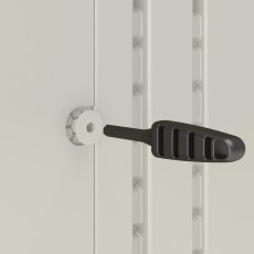 8x7 Suncast Tremont Plastic Shed - screw