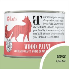 Thorndown Wood Paint 150ml - Sedge Green - Pot shot