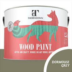 Thorndown Wood Paint 2.5 Litres - Dormouse Grey - Pot shot