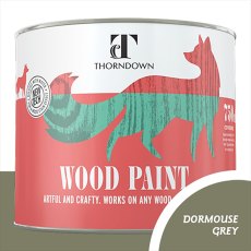 Thorndown Wood Paint 750ml - Dormouse Grey - Pot shot