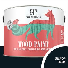 Thorndown Wood Paint 2.5 Litres - Bishop Blue - Pot shot