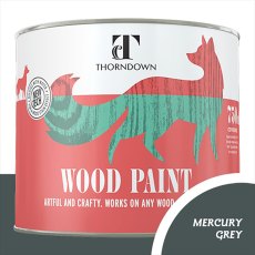 Thorndown Wood Paint 750ml - Mercury Grey - Pot shot