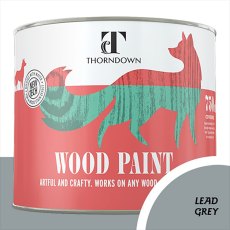 Thorndown Wood Paint 750ml - Lead Grey - Pot shot