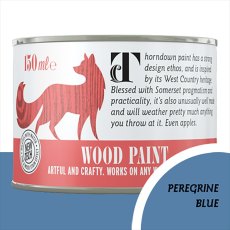 Thorndown Wood Paint 150ml - Peregrine Blue - Pot shot