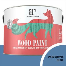 Thorndown Wood Paint 2.5 Litres - Peregrine Blue - Pot shot