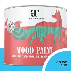 Thorndown Wood Paint 750ml - Adonis Blue - Pot shot