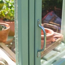 4 x 3 Forest Victorian Walkaround Greenhouse - Detail of door handle