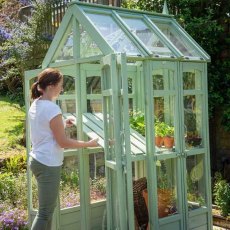 4 x 3 Forest Victorian Walkaround Greenhouse - Removable shelving