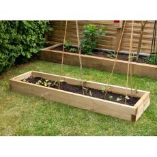 1'5" x 6' Forest Caledonian Long Raised Bed - Pressure Trea - insitu