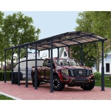 12x42 Palram Arcadia Alpine 12700 Carport undercover protections for even the largest vehicles