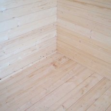 12Gx12 Shire Belgravia Log Cabin (28mm Logs) - tongue and groove floor