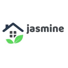4x6 Jasmine Plastic Apex Shed - Dark Grey - logo
