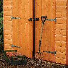 8x6 Rowlinson Tongue and Groove Apex Security Shed