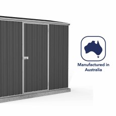 7x3 Space Saver Metal Shed in Monument - manufactured in Australia