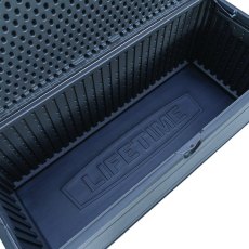 5x2 Lifetime Plastic Storage Box in Dark Grey - 500 litre - internal view