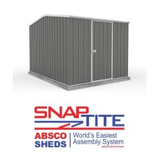 7 x 10 (2.26m x 3m) Mercia Absco Premier Metal Shed in Monument - world's easiest assembly system