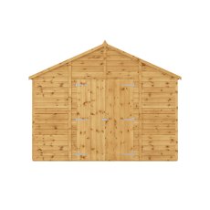 12x10 Mercia  Mercia Premium Shiplap Apex Workshop - isolated front view