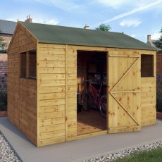 Mercia 10x8 Mercia Shiplap Reverse Apex Shed