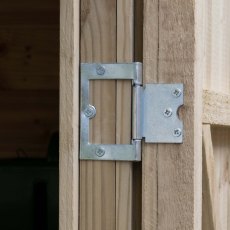 8x6 Forest Shiplap Potting Shed - Pressure Treated - hinges