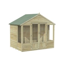 8 x 6 Forest Oakley Summerhouse - Pressure Treated - In Situ