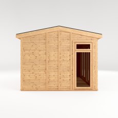 5.00m x 3.00m Mercia Sherwood Rufford Insulated Garden Room - isolated side view