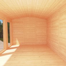 5.00m x 3.00m Mercia Sherwood Rufford Insulated Garden Room - internal view