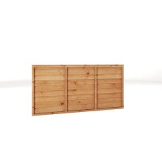 3ft High Mercia Superlap Fencing Panel Packs - Pressure Treated - isolated angled