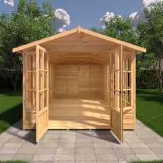 Shire 8 x 16 (2.46m x 4.78m) Shire Delmora Summerhouse