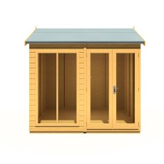 8x8 Shire Mayfield Summerhouse - Front View - Doors Closed