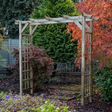 Forest Classic Flat Top Arch - in situ