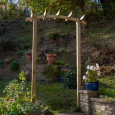 Forest Hanbury Dome Top Arch - in situ