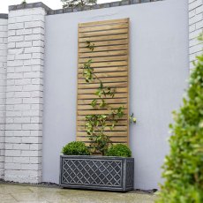 2ft High Forest Slatted Trellis - In Situ