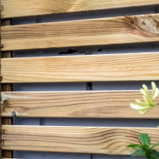 3ft High Forest Slatted Trellis - Wooden Slats