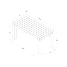 Forest Modular Seating - Option 1 - Seating Dimensions