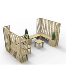Forest Modular Seating - Option 5 - White Background