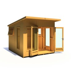 8 x 10 Shire The Miami Summerhouse - In Situ, Doors Open